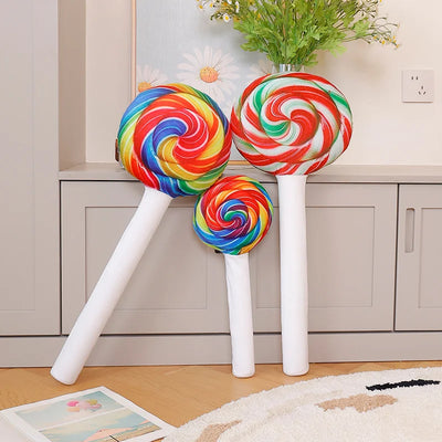Lollipop Plushie – Sweeten Up Your Space, 16-28" | 40-70 cm plush toy – – – Image 2 | Plushie Produce