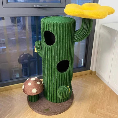 Luxury Cactus Cat Tree- Suitable for Multiple Cats plush toy – – – Image 2 | Plushie Produce