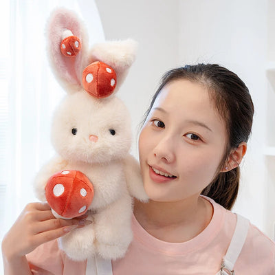Mushroom Bunny Plushies, 16-34" | 40-85 cm plush toy – – – Image 5 | Plushie Produce