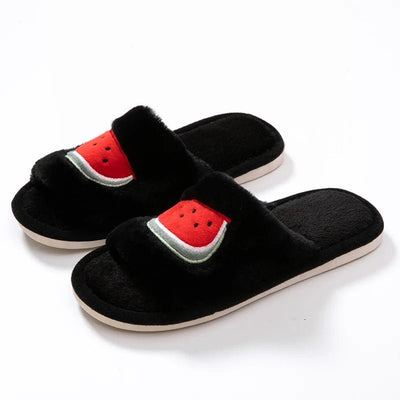 Open-Toed Fruit Slippers, Five Styles, US Men 3.5-6.5/Women 5.5-8 plush toy – – Watermelon – Image 11 | Plushie Produce