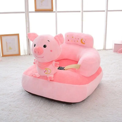 Plush Baby Support Seat - Three Animal Designs plush toy – – Pig – Image 1 | Plushie Produce