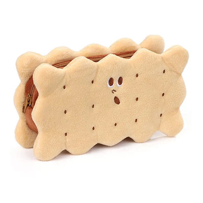Plush Cookie Large-Capacity Pencil Bag, 7" | 19 cm plush toy – – – Image 6 | Plushie Produce