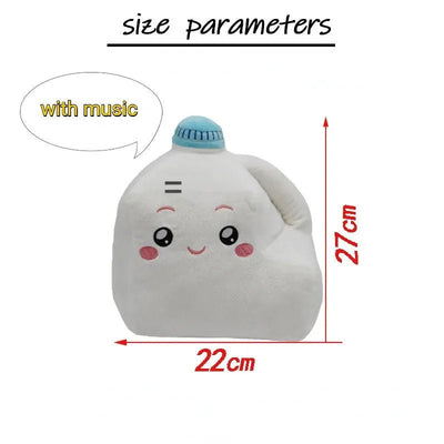 Plush Gallon of Milk with Music Box, 9" | 24 cm plush toy – – – Image 5 | Plushie Produce