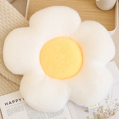 Plush Pastel Marshmallow Throw Pillows, 23 Designs plush toy – – white flower – Image 25 | Plushie Produce