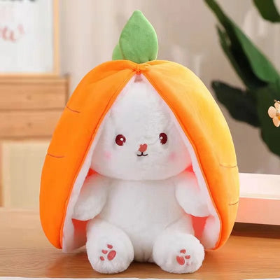 Plushie 2-in-1 Bunny Hiding in Fruit, Six Fruits, 7-10" | 18-25 cm plush toy – – – Image 7 | Plushie Produce