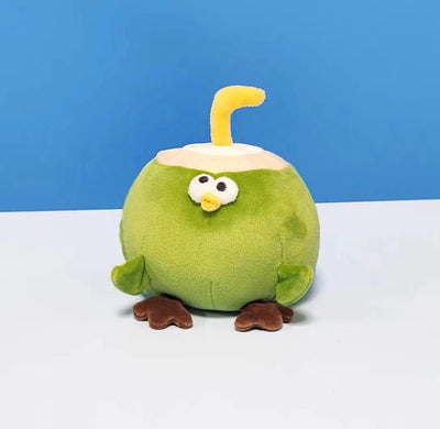 Plushie Coconut Bird Plushie, 4-9" | 10-23 cm plush toy – – – Image 1 | Plushie Produce