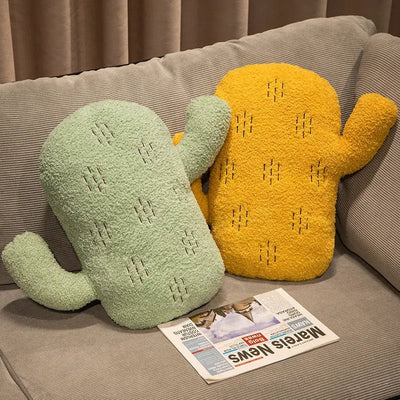 Plushie Decorative Cactus Throw Pillow, Three Colors, 12-16" | 30-40 cm plush toy – – – Image 3 | Plushie Produce