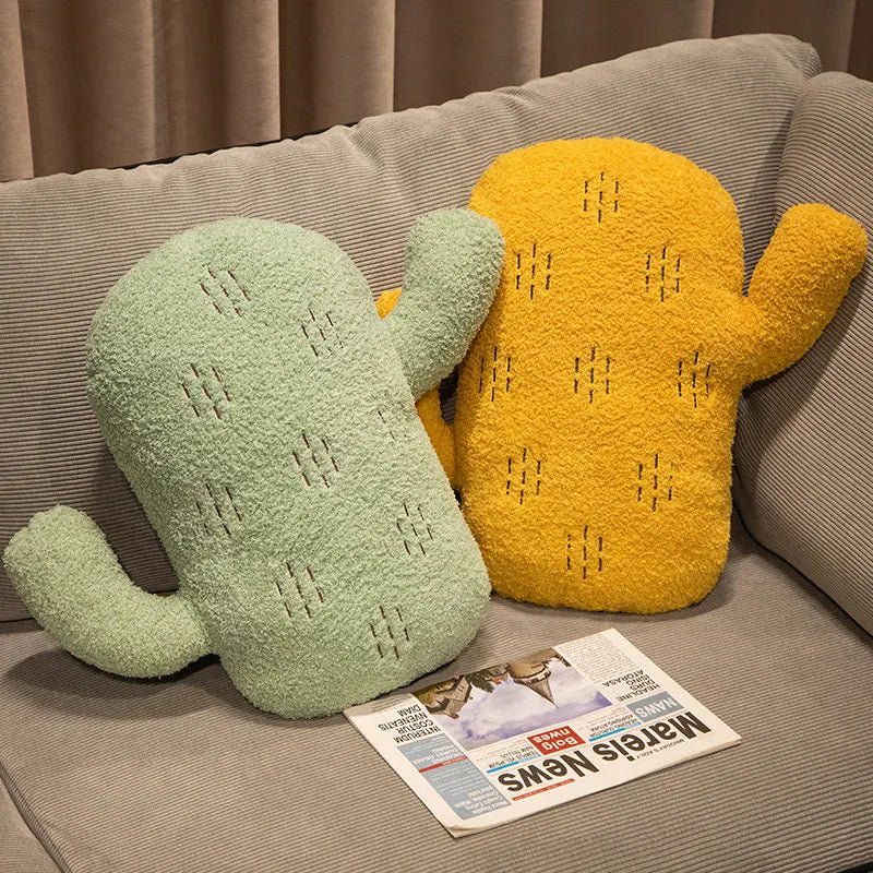 Plushie Decorative Cactus Throw Pillow, Three Colors, 12-16" | 30-40 cm plush toy – – – Image 3 | Plushie Produce