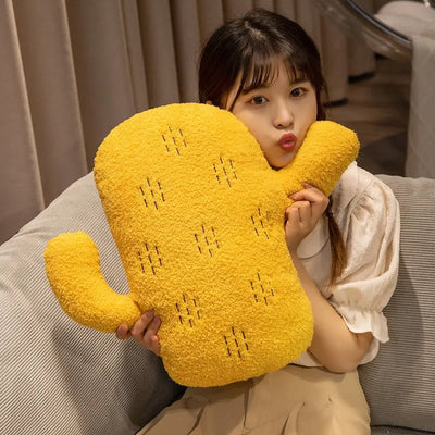 Plushie Decorative Cactus Throw Pillow, Three Colors, 12-16" | 30-40 cm plush toy – – – Image 4 | Plushie Produce