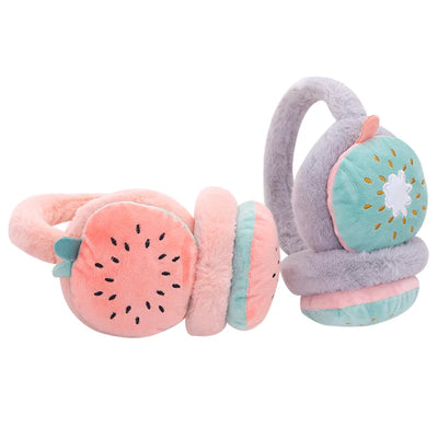 Plushie Fruit and Plant Children's Ear Muff, 6 Varieties plush toy – – – Image 3 | Plushie Produce