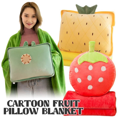 Plushie Fruit & Veggie Pillow Blanket Combo, 10 Pillow Designs plush toy – – – Image 8 | Plushie Produce