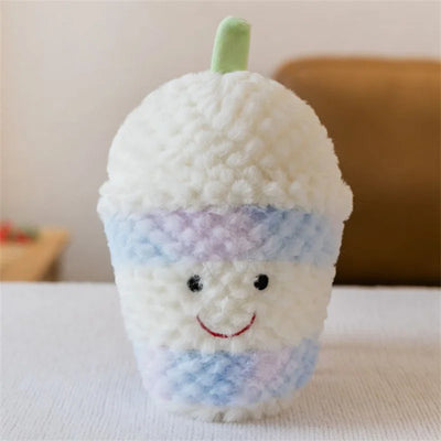 Plushie Fuzzy Fruits & Vegetables, 9 Varieties, 6-11" | 16-28 cm plush toy – – White Ice cream – Image 13 | Plushie Produce
