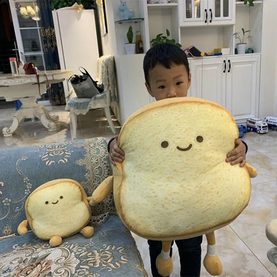 Plushie Happy/Sad Bread, 7-16" | 18-40 cm plush toy – – – Image 2 | Plushie Produce