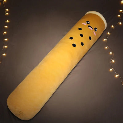 Plushie Jumbo Bubble Tea Body Pillow, Five Styles, 3.3-4.9' | 100-130cm plush toy – – Brown open eye – Image 10 | Plushie Produce