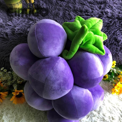 Plushie Jumbo Realistic 3D Grapes, 24" | 60 cm plush toy – – – Image 2 | Plushie Produce