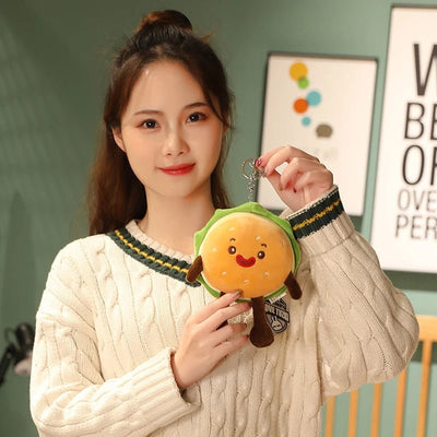Plushie Kawaii Hamburger, Two Styles, 6-28" | 15-70 cm plush toy – – – Image 6 | Plushie Produce