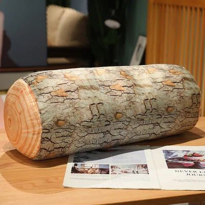 Plushie Lifelike Wood Log Plushies, Four Styles, 20-28" | 50-70 cm plush toy – – D – Image 6 | Plushie Produce