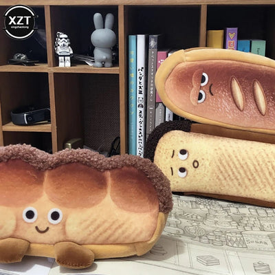 Plushie Loaf of Bread Pencil Case, 9" | 23 cm plush toy – – – Image 5 | Plushie Produce