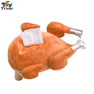 Plushie Novelty Roasted Turkey Tissue Dispenser plush toy – – – Image 1 | Plushie Produce