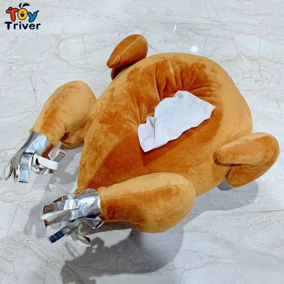 Plushie Novelty Roasted Turkey Tissue Dispenser plush toy – – – Image 6 | Plushie Produce