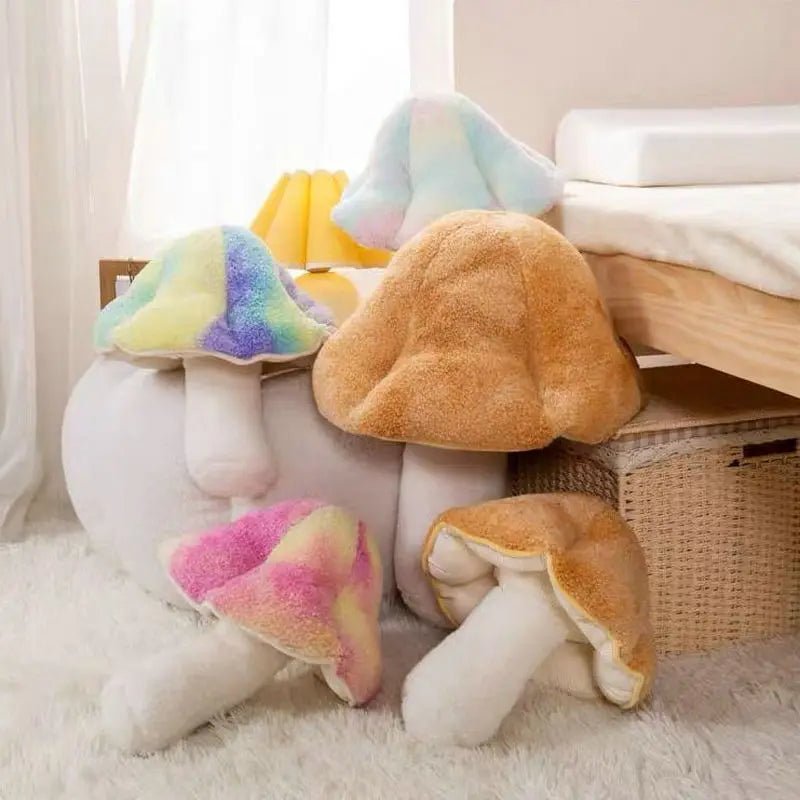 Plushie Realistic Colorful Mushroom, 12-18" | 30-45 cm plush toy – – – Image 1 | Plushie Produce
