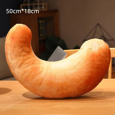 Plushie Realistic Food Nuts: Eight Varieties, 16-22" | 40-55 cm plush toy – – cashew – Image 9 | Plushie Produce