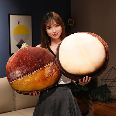 Plushie Realistic Food Nuts: Eight Varieties, 16-22" | 40-55 cm plush toy – – – Image 6 | Plushie Produce