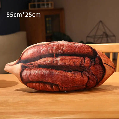 Plushie Realistic Food Nuts: Eight Varieties, 16-22" | 40-55 cm plush toy – – pecan – Image 14 | Plushie Produce