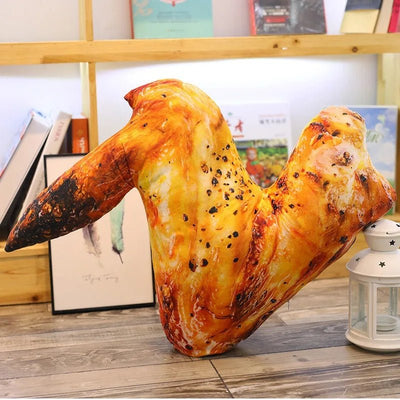 Plushie Realistic Grilled Meat Throw Pillows, Nine Styles, 8-24" | 20-60 cm plush toy – – Chicken Wing – Image 11 | Plushie Produce