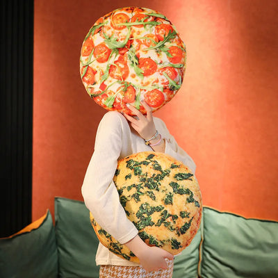 Plushie Simulation Pizza, 10 Varieties, 16-20" | 40-50 cm plush toy – – – Image 3 | Plushie Produce