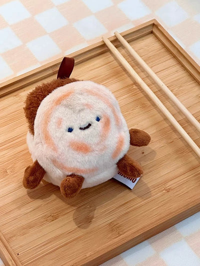 Plushie Steamed Bread Keychain plush toy – – – Image 2 | Plushie Produce