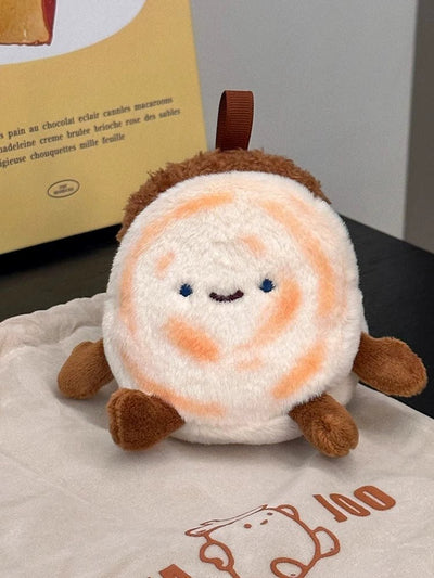 Plushie Steamed Bread Keychain plush toy – – – Image 5 | Plushie Produce