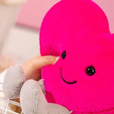 Plushie Valentine's Heart Plushie, Three Colors, 7-12" |18-30 cm plush toy – – – Image 6 | Plushie Produce