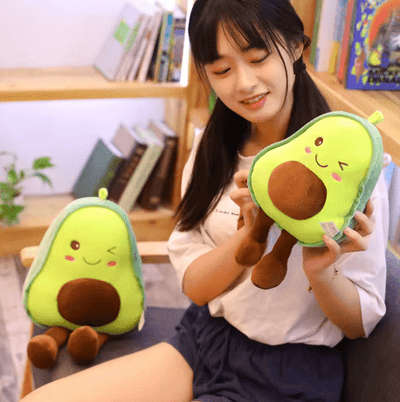 Plushie Winking Avocado, 12-22" | 30-55 cm plush toy – – – Image 2 | Plushie Produce