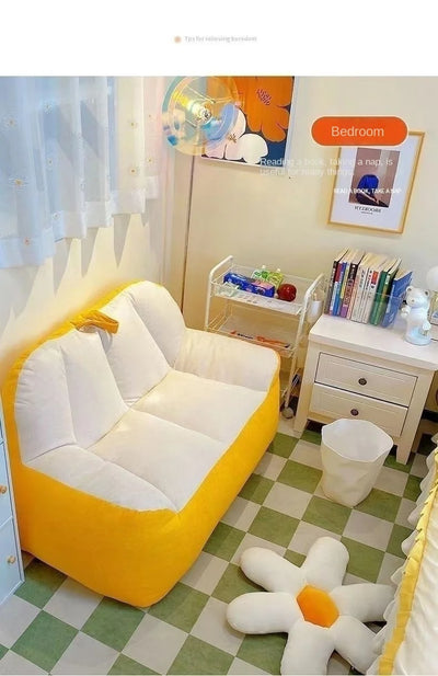 Pumpkin-Themed Two-Person Bean Bag Couch - Four Colors plush toy – – – Image 7 | Plushie Produce