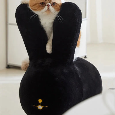 Rabbit Plushie Ottoman with Wheels - Two Colors plush toy – – – Image 3 | Plushie Produce