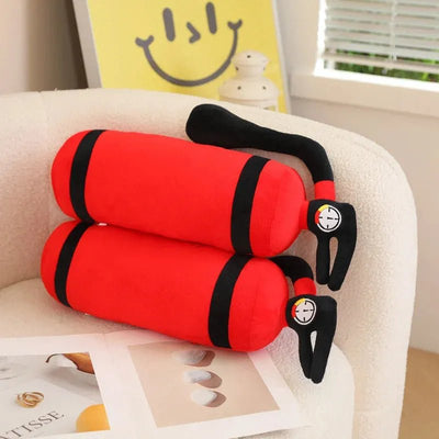 Realistic Fire Extinguisher Pillow Plushie, 19" | 49 cm plush toy – – – Image 3 | Plushie Produce