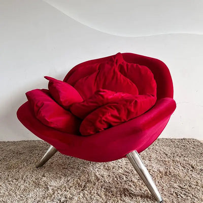 Rose Accent Chair – Elegant, Plush, and Comfortable plush toy – – – Image 2 | Plushie Produce