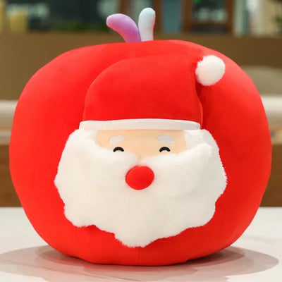 Santa Claus Apple Plushie, 10-14" | 25-35 cm plush toy – – 10"/25cm – Image 7 | Plushie Produce