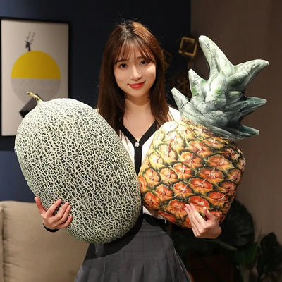 Simulation Fruit Throw Pillow Plushies, 15 Fruits, 16-22" | 40-55 cm plush toy – – – Image 13 | Plushie Produce