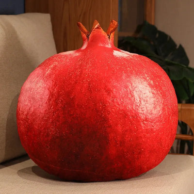 Simulation Fruit Throw Pillow Plushies, 15 Fruits, 16-22" | 40-55 cm plush toy – – Pomegranate 45x45 – Image 17 | Plushie Produce