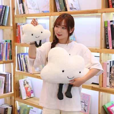 Smiling Cloud Plushie, 10-24" | 25-60 cm plush toy – – – Image 3 | Plushie Produce