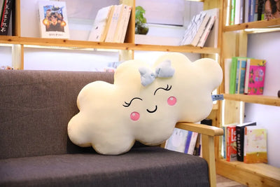 Smiling Kawaii Cloud Plushie, 20-35" | 50-90 cm plush toy – – – Image 10 | Plushie Produce