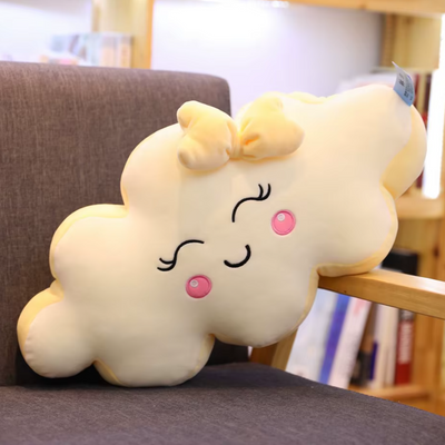 Smiling Kawaii Cloud Plushie, 20-35" | 50-90 cm plush toy – – – Image 6 | Plushie Produce
