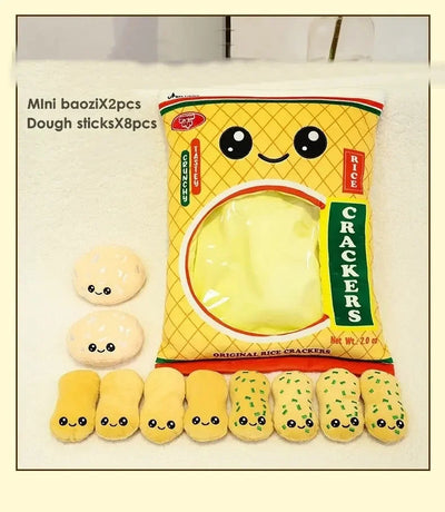 Snack Bag Pillow Plush Toy, Eight Styles, 16" | 40 cm plush toy – – – Image 7 | Plushie Produce