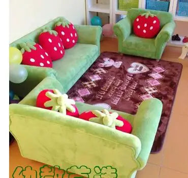 Strawberry Dream Children's Couch Set - Four Colors plush toy – – – Image 1 | Plushie Produce