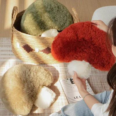 Super Fuzzy Mushroom Plushie, Three Colors plush toy – – – Image 1 | Plushie Produce