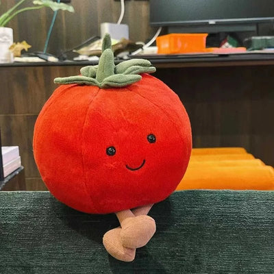 Tomato Plushie, 9" | 24 cm plush toy – – – Image 1 | Plushie Produce