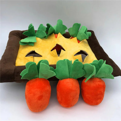 Vegetable Put-In-the-Hole Plush Toys | Educational Plushies for Early Childhood plush toy – – Carrot 1 – Image 4 | Plushie Produce