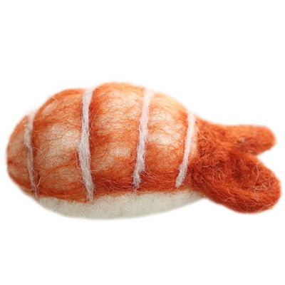 Wool Felt Sushi Plushies – Realistic Mini Food Plush Toys plush toy – – – Image 5 | Plushie Produce
